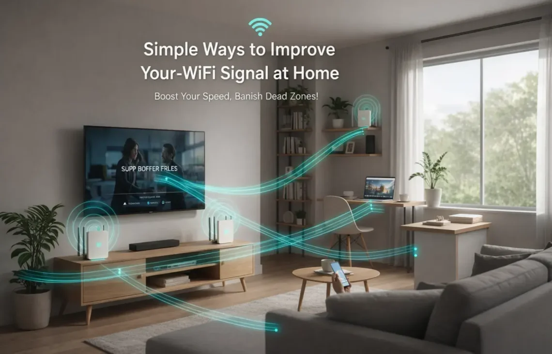 10 Tips for Improving Home Wi-Fi Signal Strength
