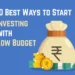 Investing for Beginners - 10 Best Ways to Start Investing with Low Budget