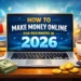 How to Make Money Online for Beginners in 2026 Blog Featured Image