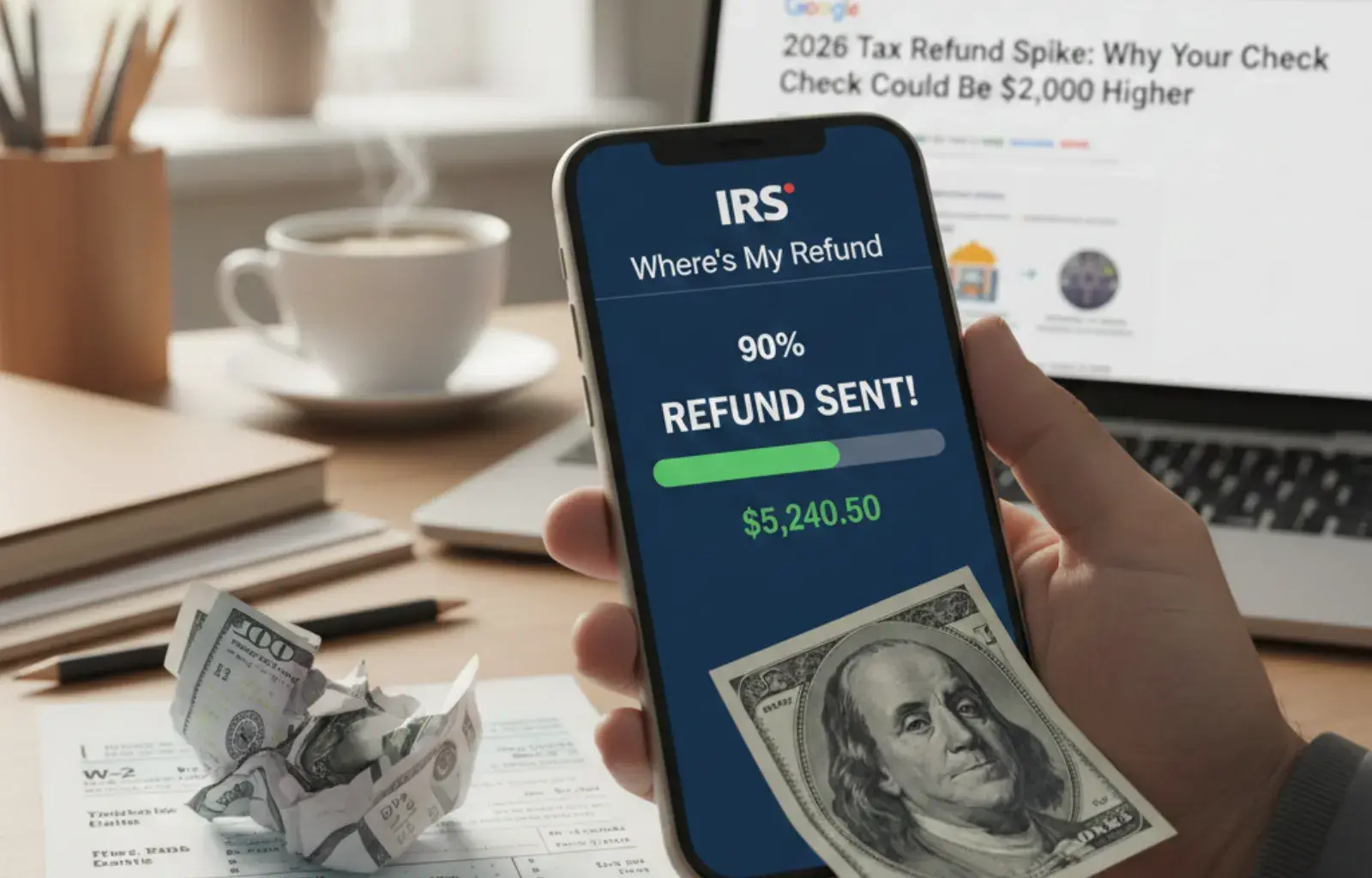 2026 Tax Refund Spike: Why Your Check Could Be $2000 Higher