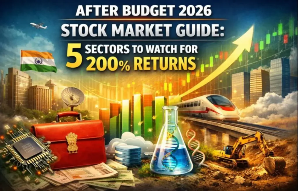 Post Budget 2026 Stock Market Guide: 5 Sectors to Watch for 200% Returns